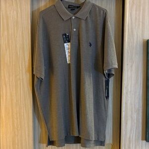 U.S. Polo Assn. Men's Polo Shirt in Gray